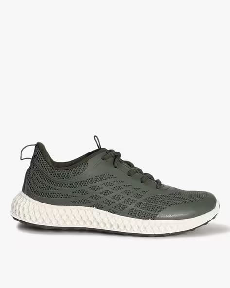 MONZA Men Patterned Low-Top Lace-Up Casual Shoes AJIO sale