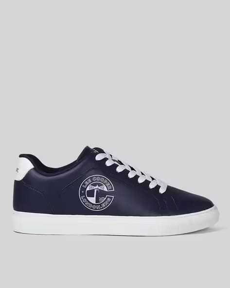 Lee Cooper Men Printed Lace-Up Shoes AJIO sale