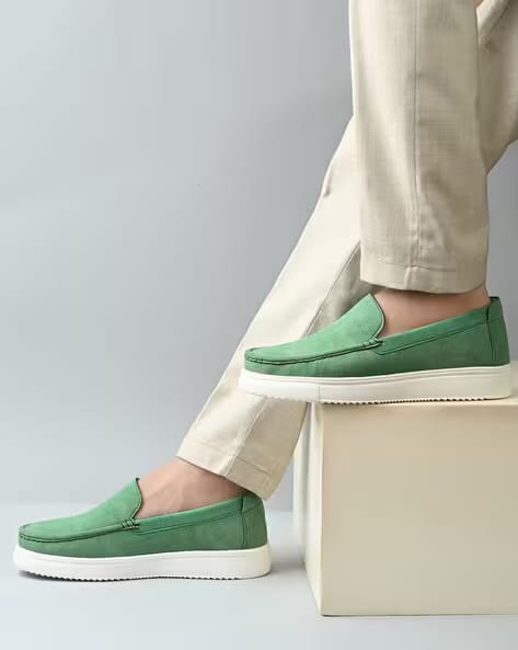 Mactree Men Low-Top Slip-On Casual Shoes AJIO sale