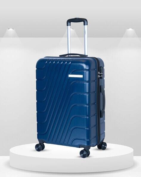 Luggero Eternal Deep Blue Light-Weight & Durable Polycarbonate Hard Check-In Luggage Suitcase 6 AJIO sale