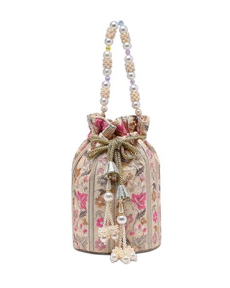 LAVIE SIGNATURE Women Minot Embriodered Potli AJIO sale