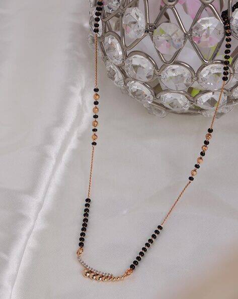 Panash Women Stone-Studded Mangalsutra AJIO sale