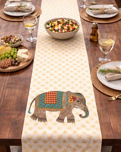 AAZEEM Printed Table Runner- 72