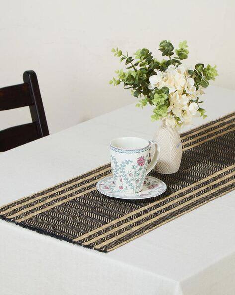 Fabindia Woven Rectangular Table Runner AJIO sale