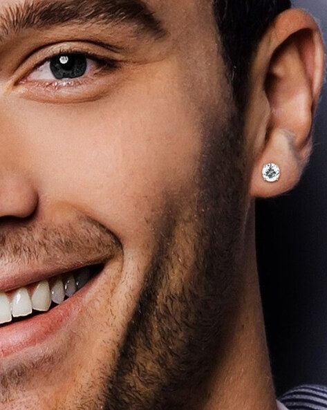 Oomph EYC15-Stone-Studded Stud Earring AJIO sale