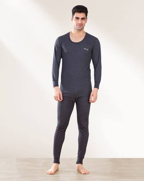 LUX INFERNO Regular Ribbed Thermal Set AJIO sale