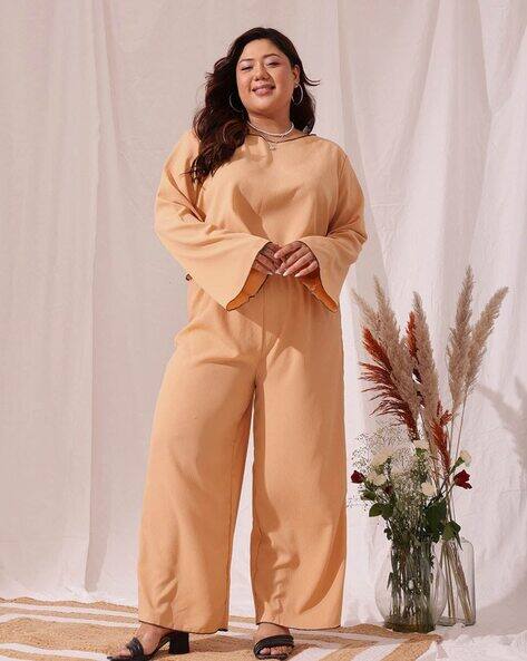 CURVY STREET Women Top & Palazzos Co-Ord Set AJIO sale