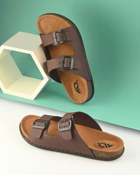 aadi Men Flip Flops with Synthetic Upper AJIO sale