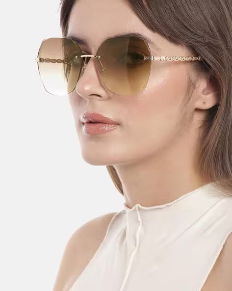 Carlton London Women UV-Protected Oversized Sunglasses AJIO sale