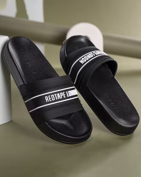 RED TAPE Men Flip Flops with Rubber Upper AJIO sale