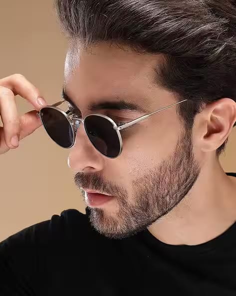 VOYAGE 2038 UV-Protected Full-Rim Round Sunglasses AJIO sale