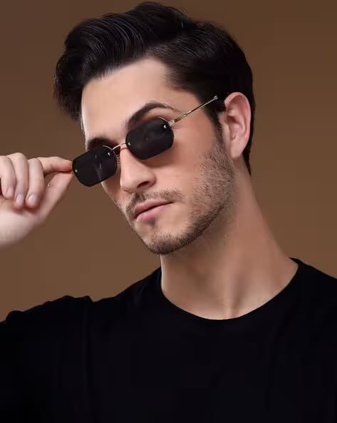 VOYAGE Men UV-Protected Rectangular Sunglasses 9032MG4321 AJIO sale