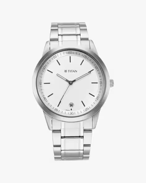 TITAN Men NP1806SM03 Water-Resistant Analogue Watch AJIO sale