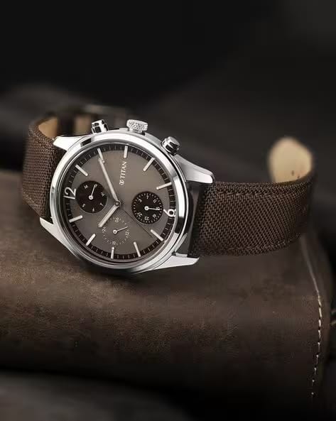 TITAN Men Analogue Watch NU1805SL12 AJIO sale