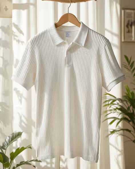 Buda Jeans Co Men Regular Fit Polo T-Shirt AJIO sale