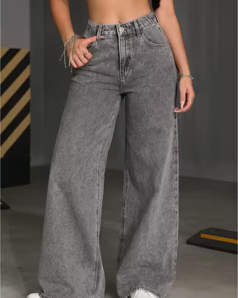 Kashianxstyle Women High Rise Relaxed Jeans AJIO sale