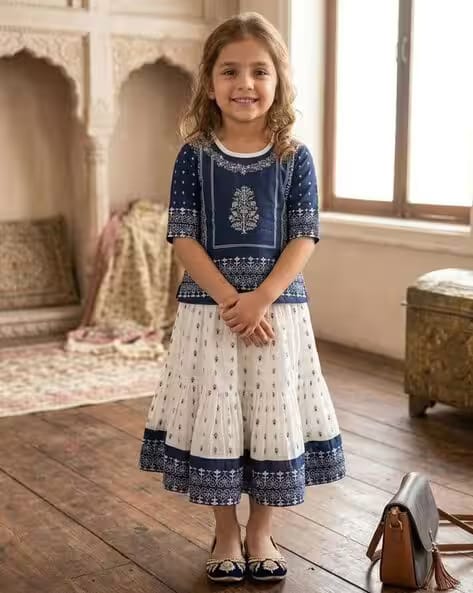 New Gen Girls Printed 2-Piece Set AJIO sale
