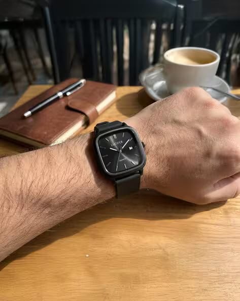 NITYA Men Water-Resistant Analogue Watch AJIO sale