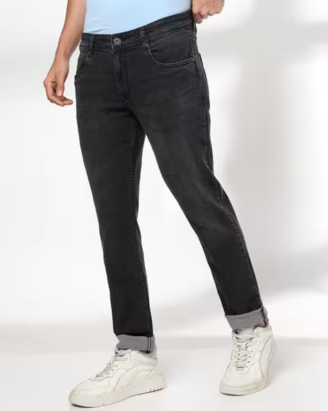 JOHN PLAYERS JEANS Men Lightly Washed Slim Fit Jeans AJIO sale