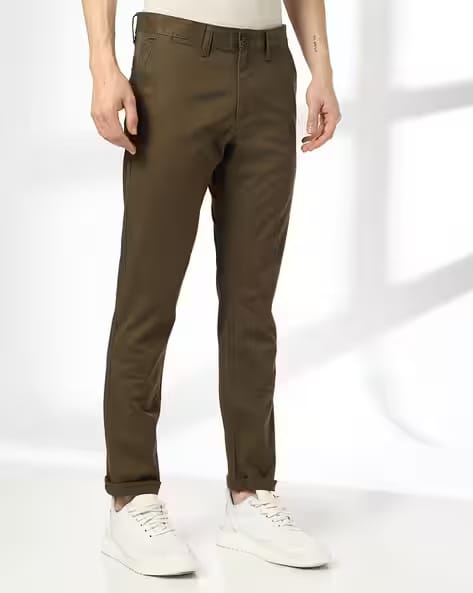 NETPLAY Men Tapered Fit Chinos AJIO sale