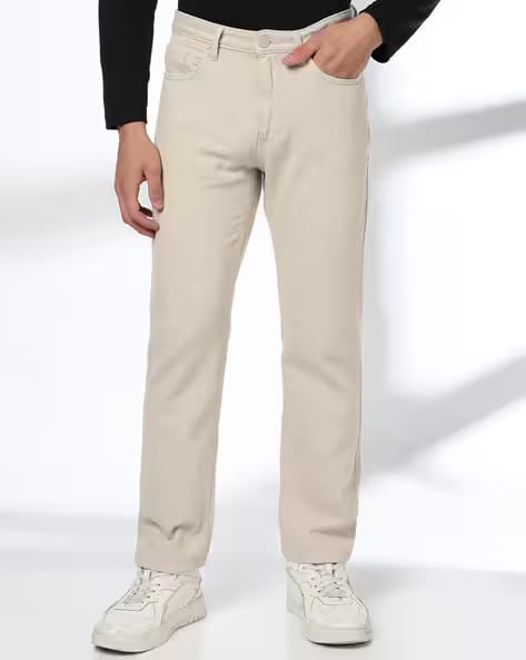 DNMX Men Mid-Rise Straight Jeans AJIO sale