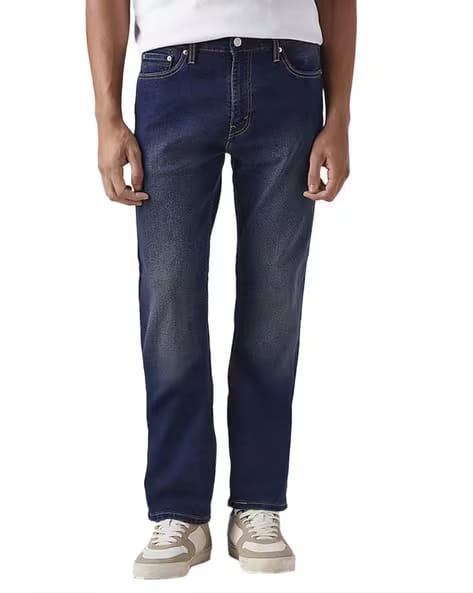 LEVI'S Men 513 Straight Fit Mid-Rise Jeans AJIO sale
