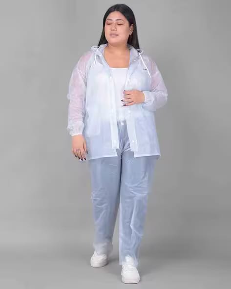 Dollar Women Waterproof & Leakproof Raincoat AJIO sale