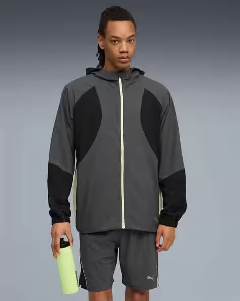 Puma Men RUN ULTRAWEAVE Hooded Rain Jacket AJIO sale