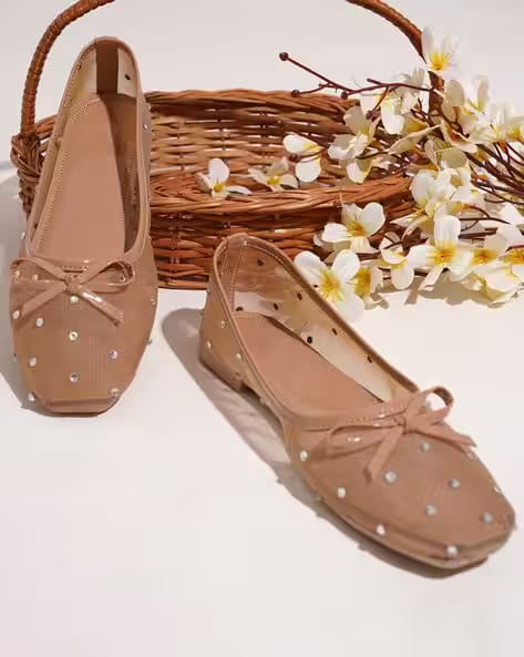 FROH FEET Women Ballerinas with Synthetic upper AJIO sale