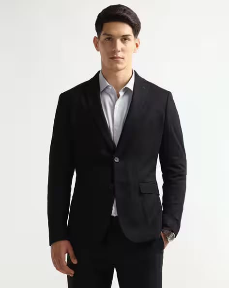 ARROW Men Slim Fit Self-design Blazer AJIO sale