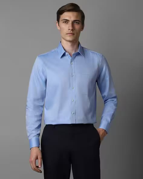 LOUIS PHILIPPE Men Slim Fit Shirt AJIO sale