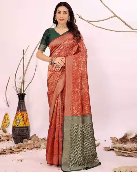 Nyrika Women Ethnic Wear Traditional Saree AJIO sale