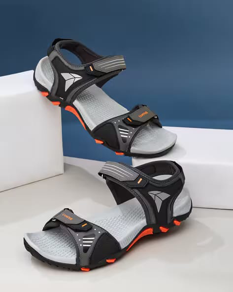 Campus Men Sandals with Mesh Upper AJIO sale