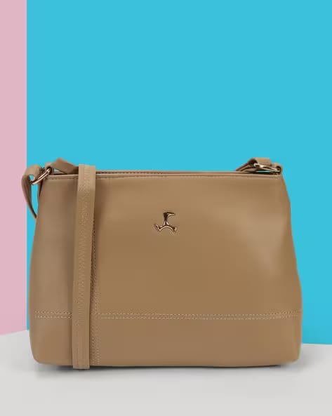 Mochi Women Sling Bag with Zip Closure AJIO sale