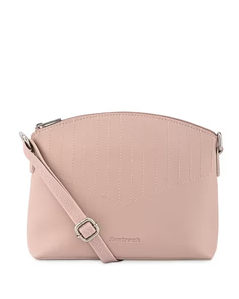 FASTRACK Women Quilted Sling Bag with Adjustable Strap AJIO sale