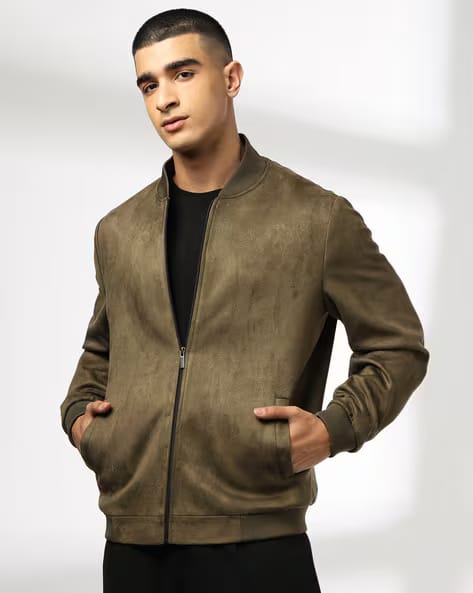 NETPLAY Men Regular Fit Bomber Jacket AJIO sale