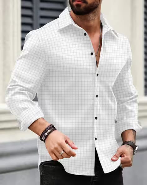 Voroxy X AG Men Checked Regular Fit Shirt AJIO sale
