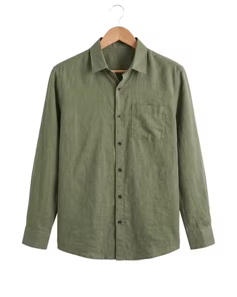 TIGERSNAKE Men Regular Fit Shirt with Patch Pocket AJIO sale