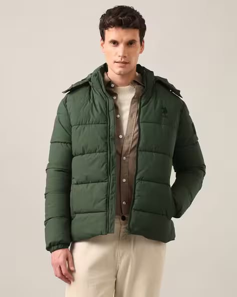U.S. Polo Assn. Men Regular Fit Zip Front Jacket AJIO sale