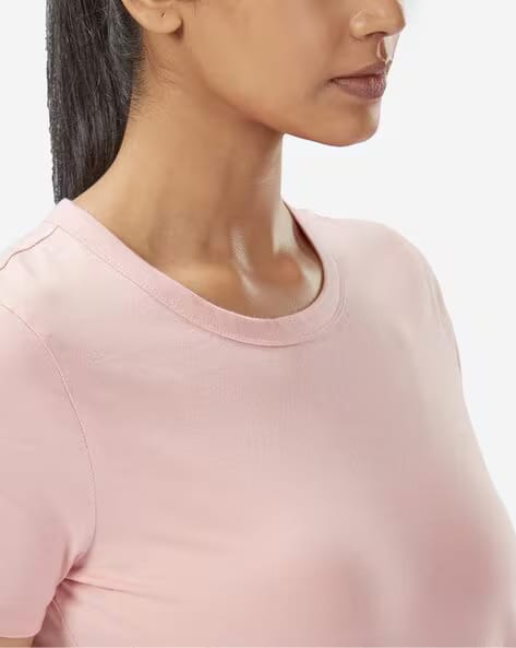 Decathlon Domyos - Women Stretchable Gym T-Shirt AJIO sale
