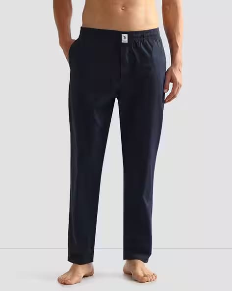 U.S. Polo Assn. Men OELP6 Cotton Straight Track Pants AJIO sale
