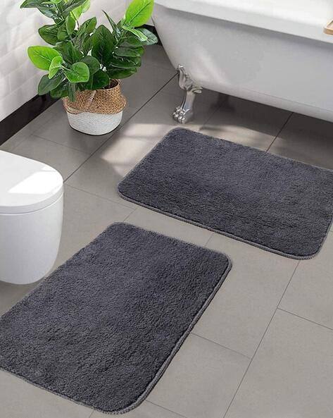 Saral Home Pack of 2 Anti-Skid Printed Bath Mat AJIO sale
