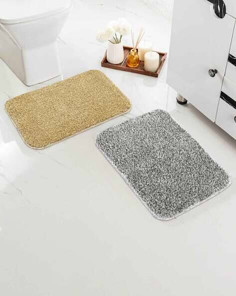 Saral Home Pack Of 2 Anti-Skid Bath Mats AJIO sale