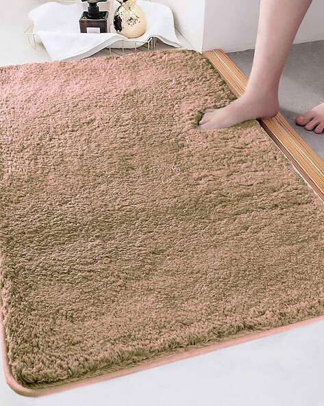 LUXEHOME INTERNATIONAL Anti-Skid Microfiber Bathroom Mat AJIO sale