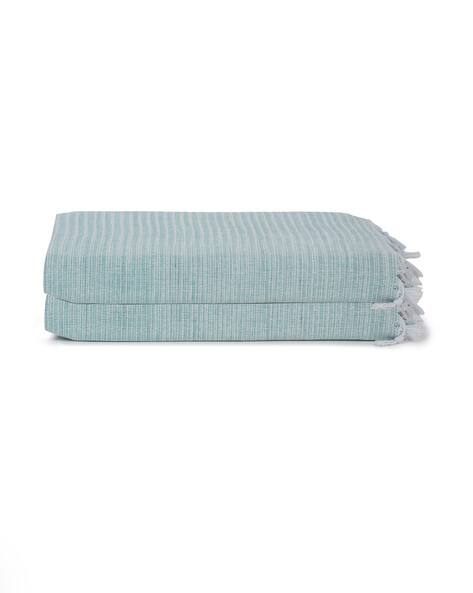 KLOTTHE Set of 2 Striped Cotton Bath Towels 29