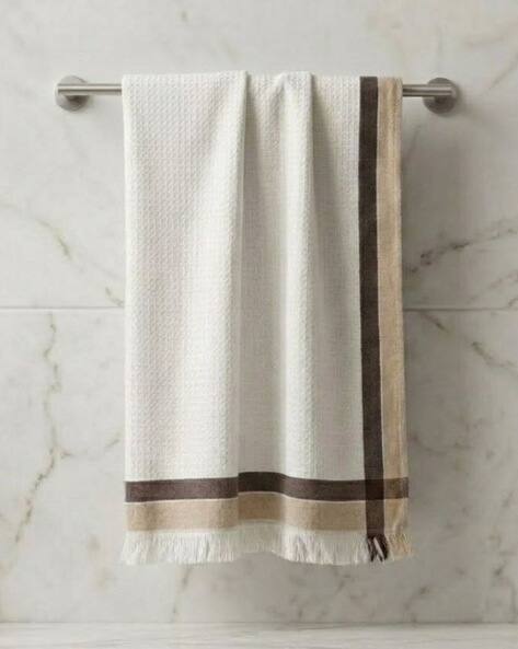 ATHOM LIVING Cotton Premium Bath Towel AJIO sale
