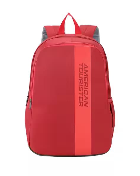 American Tourister Brand Print Backpack AJIO sale