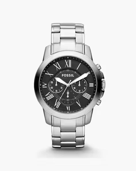 Fossil FS4736 Chronograph Silver Watch AJIO sale