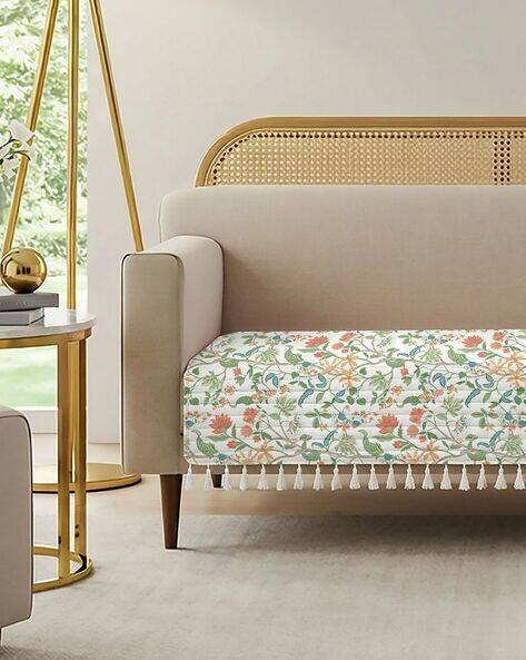 Urban Space Printed Quilted 2-Seater Sofa Cover AJIO sale