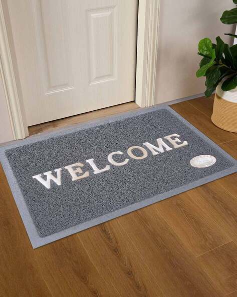 AAZEEM Anti-Slip Welcome Print Grass Door Mats AJIO sale